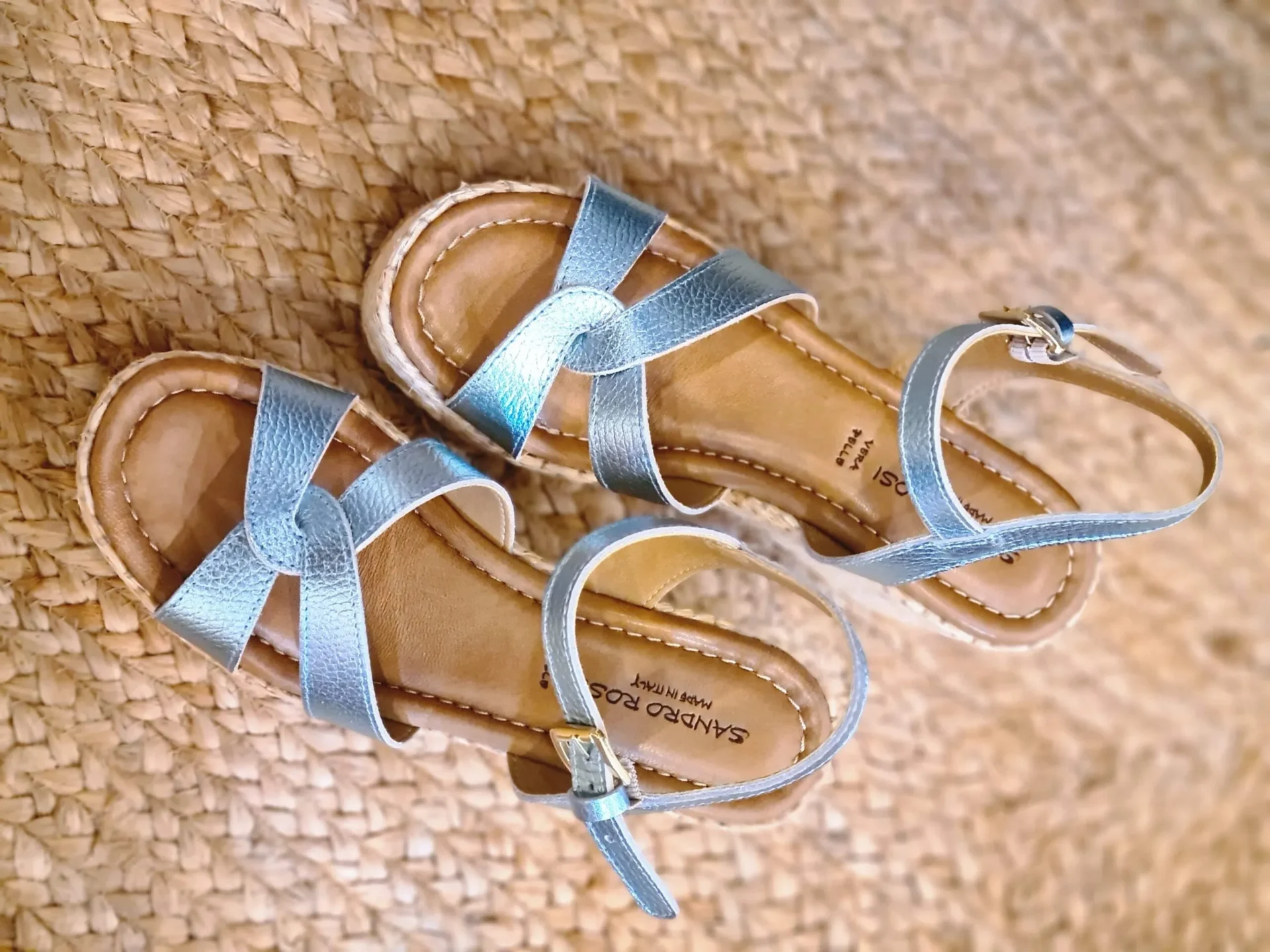 Sandales bleu